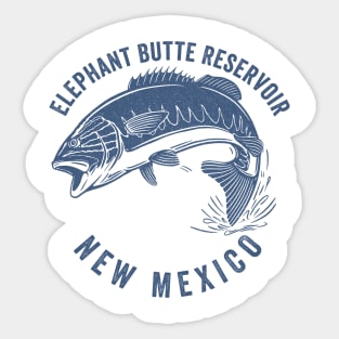 Elephant Butte Reservoir New Mexico Sticker